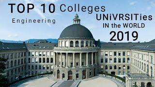 Top 10 Best Engineering college Universities in the World 2019 - 2020 | University Ranking