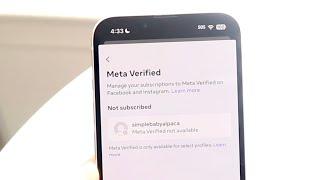 How To FIX Meta Verification Not Available For Instagram/Facebook Account! (2023)