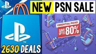 GIGANTIC NEW PSN SALE LIVE NOW! Essential Picks Sale - 2600+ Deals (NEW PlayStation Game Deals)