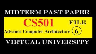 CS501 MIDTERM FILE 6|PAST PAPER|VIRTUAL UNIVERSITY