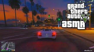 GTA V but make it ASMR  Binaural whispering + car sounds