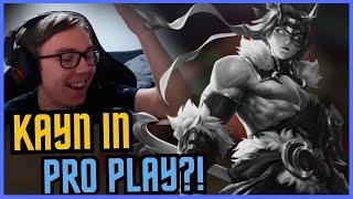 THEBAUSFFS PLAYED KAYN IN A PRO MATCH?! (Grey Kayn)