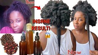 Super Potent DIY hair growth oil for SUPER LONG and THICK hair in 2 weeks