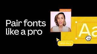 How to pair fonts | Canva Shorts