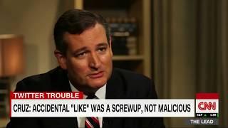 Ted Cruz Reacts to Twitter Scandal about Accidental "Like" on Porn Video Tweet