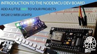 Program NODEMCU Dev Kit using the Arduino IDE - WiFi Web LED's WS2812 – Introduction Tutorial