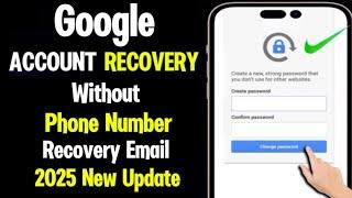 Google Account Recovery without phone number || 2025 New Update @AndroidParadise