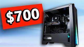 $700 Dollar GAMING PC 2021 - Build & Test!!