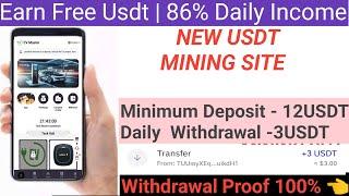 New Usdt Mining Site | Free mining sites | usdt mining apps | without deposit usdt mining site 2024