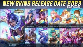 NEW SKINS RELEASE DATE AUGUST & SEPTEMBER 2023 - RUBY COLLECTOR SKIN - ALPHA STARLIGHT & MORE