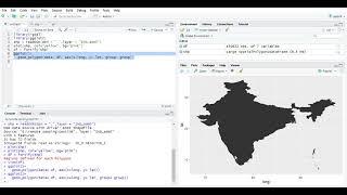 How to import and visualize shapefiles in RStudio