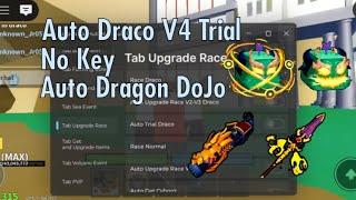 [DRAGON UPDATE] Blox Fruits Script PASTEBIN GUI |Auto  Draco V4 Trial Race Update | Auto Farm Level