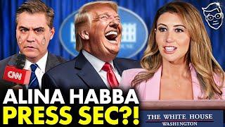 PANIC! DC Reporters On Life-Support As Trump Ready To Name Alina Habba White House Press Secretary