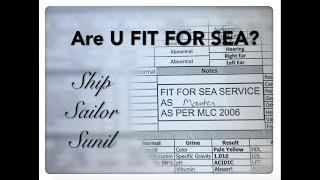 Are U Fit for Sea?/ Health onboard/ ShipSailorSunil