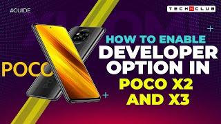 How to Enable Developer Options Poco X2/X3 - OEM Unlock / USB Debugging