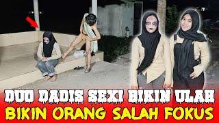 PRANK HANTU TERBARU | DUA GADIS DESA BIKIN ULAH | FUNNIEST GHOST PRANK