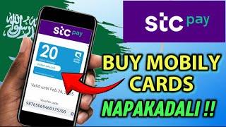 Paano Bumili ng Mobily Recharge Card Gamit ang Stc Pay ( Quick Guide)