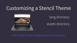 Customizing a Theme (Part 2) - Lang and Assets Directories