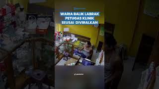 TAK TERIMA DIVIRALKAN! Pengamen Waria di Kembangan Balik Labrak Karyawan Klinik