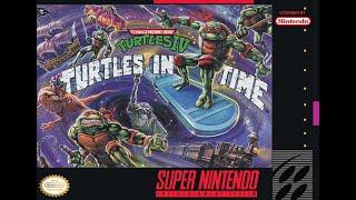 Teenage Mutant Ninja Turtles IV Turtles in Time LongPlay Super Nintendo