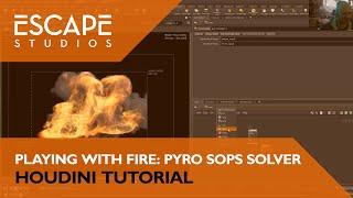 Playing With Fire: Pyro SOP solver. Houdini Tutorial