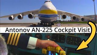  INSIDE AN-225 Cockpit & Cabin and meet Pilot Mr. Antonov himself!
