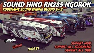 BUSSID V4.2 | KODENAME SOUND HINO RN285 NGOROK | SUPORT MOD | SUPORT ALL OBB