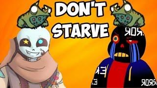 Ink Sans и Error Sans - НАПАДЕНИЕ ЛЯГУШЕК | Don't Starve Together