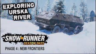 SNOWRUNNER | PHASE 4 NEW FRONTIERS  | PS5 | AMUR, URSKA RIVER GAMEPLAY.