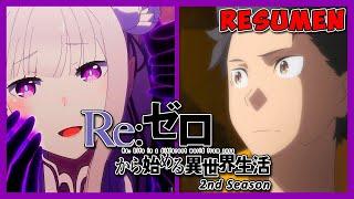  REINICIA SU VIDA LUEGO DE CADA MUERTE   RE ZERO TEMPORADA 1 Y 2 RESUMEN