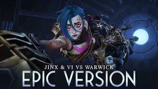 Arcane Season 2 Music - Wasteland (Jinx, Vi vs Warwick) | EPIC VERSION (Song Soundtrack)