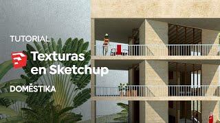 TUTORIAL SketchUp | Cómo crear Texturas en V-Ray | PALMA | Domestika