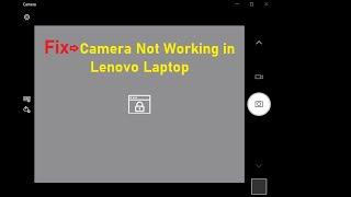 How To Fix  Camera Not Working in Lenovo Laptop Windows 11