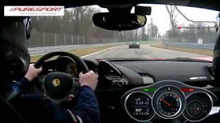 Ferrari 488 GTB  MONZA con istruttore a tratti indisponente PURESPORT