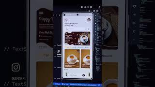 Coffee app -#flutter #ui #flutterdeveloper #flutterdesigns #coding #app #food #coffee #progaming #ux