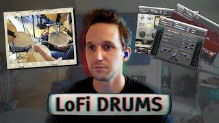 How to Make LoFi Beats (with REAL drums)