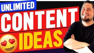 UNLIMITED Traffic-Getting Blog Content Ideas (For Beginners)