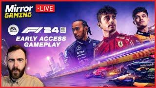 Playing F1 24 EARLY - PC Preview Gameplay