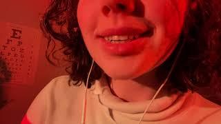 Female ASMR Lens Licking, Biting, Kisses & Teeth Chattering