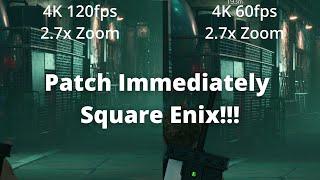 The Resolution is a LIE!!! FF7 Remake PC Graphics Test