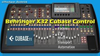 Behringer X32 Cubase Control