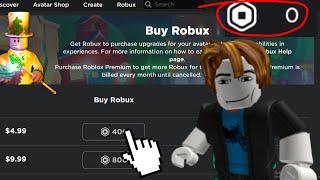 buying robux for the first time
