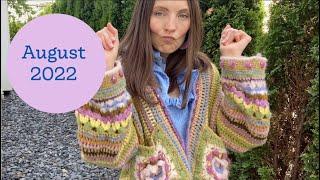 Kristy Glass Knits: August 2022 recap