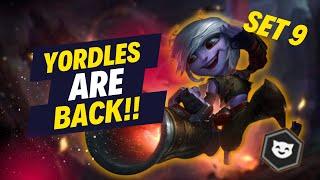 New Set 9 PBE Gameplay: Yordles are back!!! Tristana Double Trouble Carry