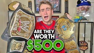 Are WWE Replica Belts REALLY Worth $500? | WATCH BEFORE YOU BUY