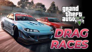 GTA 5 Drag Races Gameplay - Free To Use