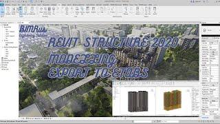 Condominium Structural model in Revit and Export to Etabs Part 1