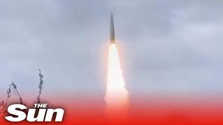 Russia Launches Iskander missile at Ukrainian military forces