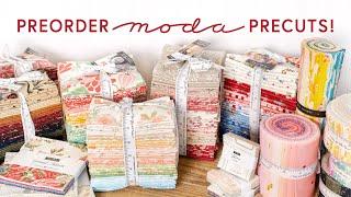 Moda Precuts Available to Preorder at Shabby Fabrics | March 2024