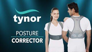 How to wear Tynor Posture Corrector to maintain correct posture during daily activities&long sitting